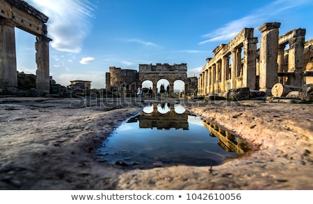 Stock fotó: Ruins Of The Ancient City Of Hierapolis
