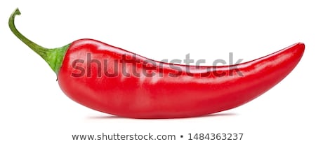 Stock photo: Red And Green Chili