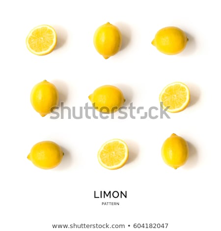 [[stock_photo]]: Lemon Isolated On Black