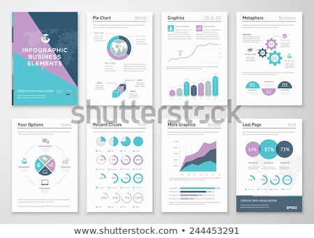 An Infographics Of The Economy Stockfoto © MPFphotography