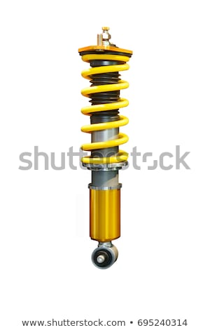 Stock fotó: Shock Absorber Isolated On White