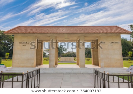 ストックフォト: Chungkai War Cemetery Thailand