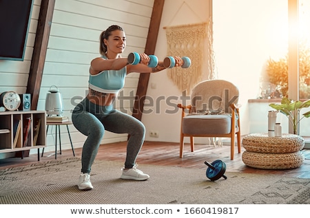 Foto d'archivio: Young Athletic Girl