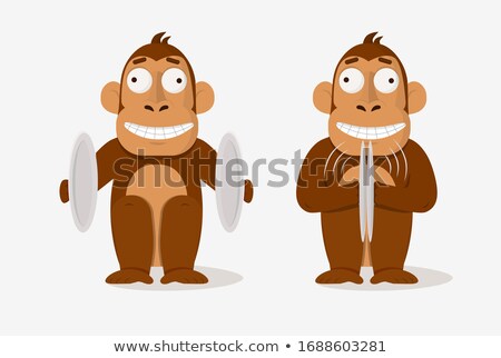 [[stock_photo]]: Monkey And Drums