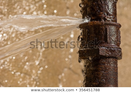 Stock photo: Leaking Pipe