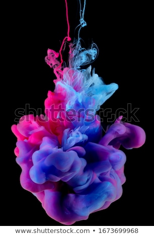 Stockfoto: Color Pigment Cloud