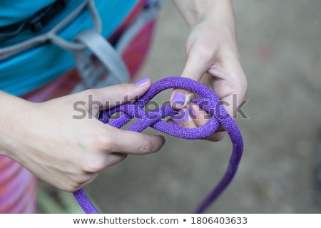 Stok fotoğraf: Figure Of Eight Knot