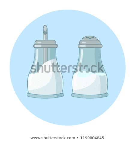 Stok fotoğraf: Container For Salt Or Sugar