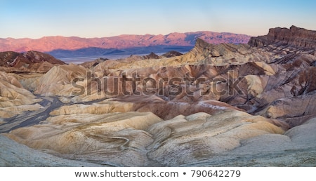 Stock foto: Beautiful Sand Dune Formations In Death Valley California