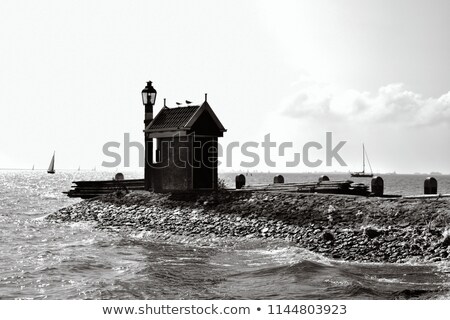 Stok fotoğraf: Small Stone Pier