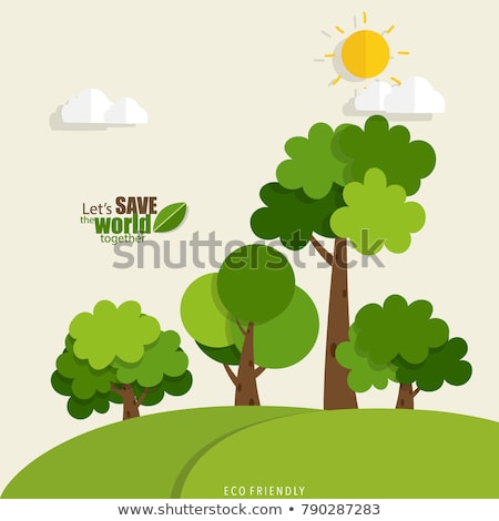 [[stock_photo]]: Paper Tree Green