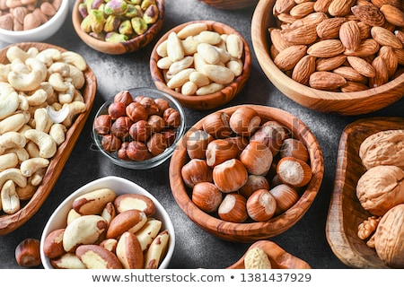 Foto stock: Various Nuts Selection