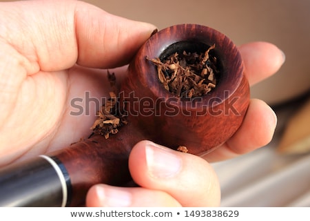 [[stock_photo]]: Tobacco Pipe Close Up