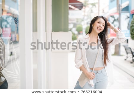 Stock photo: Asian Woman Fashion Photo