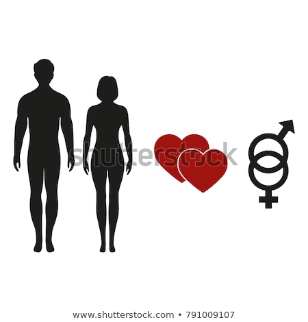 Stock foto: Male And Female Sex Symbols