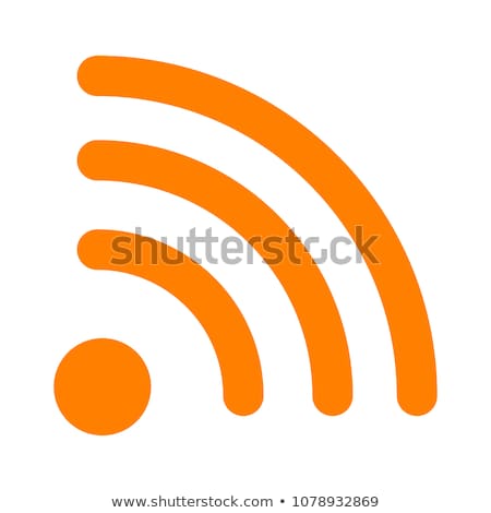 Stock foto: Wifi Wireless Network Sign Vector Illustration