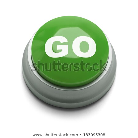 Stockfoto: Green Go Button