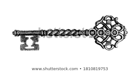 Foto stock: Antique Key