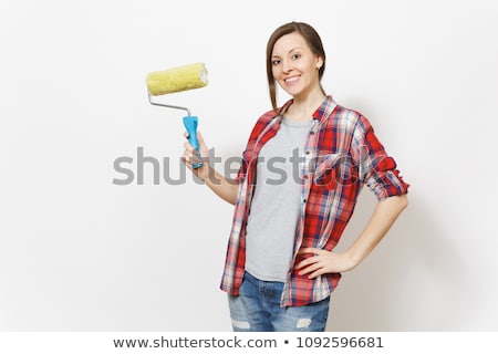 Stock photo: Female Decorator