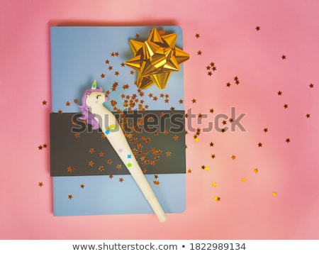 Stock photo: Girl Golding A Sketchbook