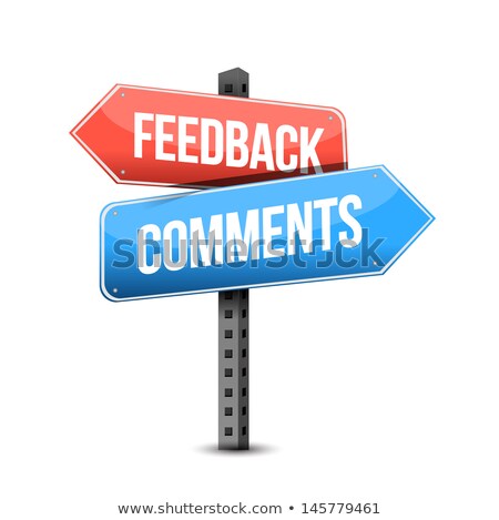 [[stock_photo]]: Feedback Word On Road Sign