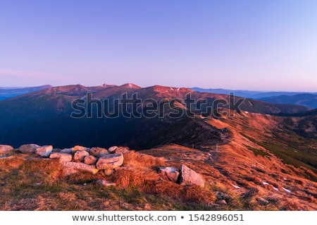 Stock photo: Montenegrin Ridge In Carpathians