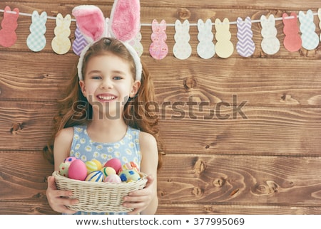 Сток-фото: Children On Easter Day