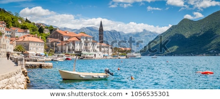 Сток-фото: Island Church In Perast Boka Kotorska Bay Montenegro