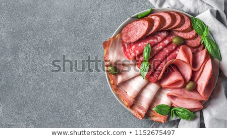 Stock fotó: Arrangement Of Cold Meats