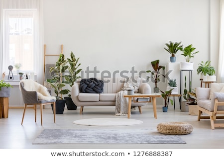 Foto stock: Wooden House Interior