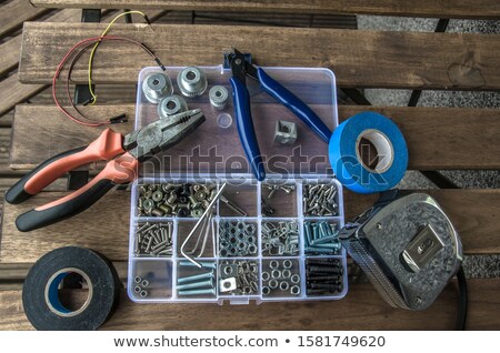 [[stock_photo]]: Vintage Wire Stripping Pliers