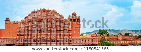 Сток-фото: Hawa Mahal The Palace Of Winds In Jaipur Rajasthan India