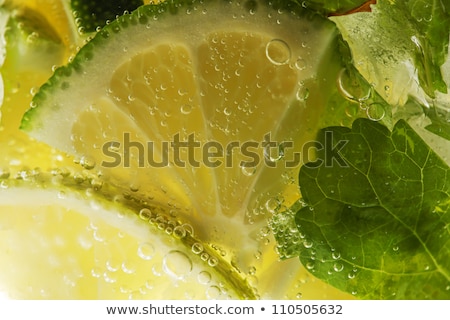 Foto d'archivio: Mojito Cocktail Close Up