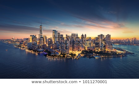 Stock photo: Manhattan Skyline - New York Nyc