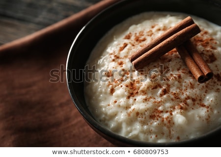 Stock fotó: Rice Pudding