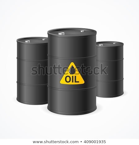 Stock fotó: Oil Barrel Set
