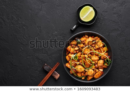 ストックフォト: Bowl Of Kung Pao Chicken
