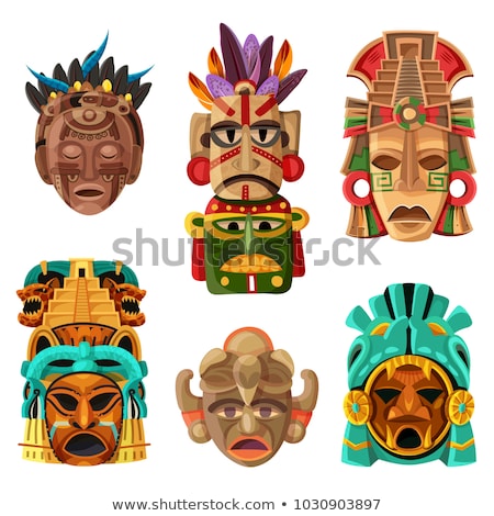 Stok fotoğraf: Mayan Mask