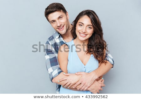 Stockfoto: Portrait Of A Happy Couple