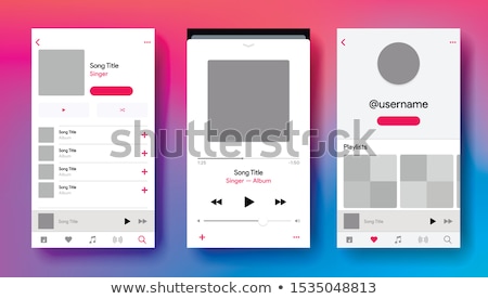 Zdjęcia stock: Music Player