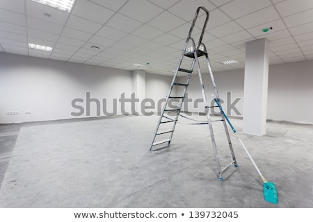 Foto stock: Empty Interior Of An Unfinished Building