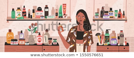 Stock photo: Illustration Of Perfumery