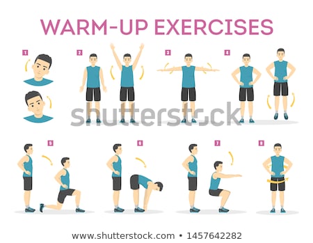 ストックフォト: Warming Up