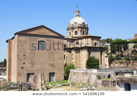 ストックフォト: View Of Curia Lulia Also Called Senate House In The Ancient Ci