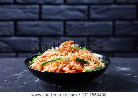Stock photo: Shrimps Leftovers