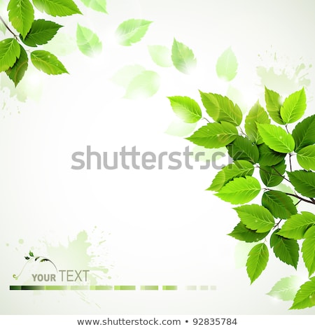 Foto stock: Sparkly Green Tree