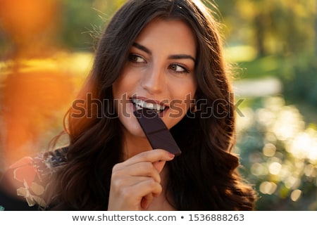 Foto stock: Dark Chocolate Beauty