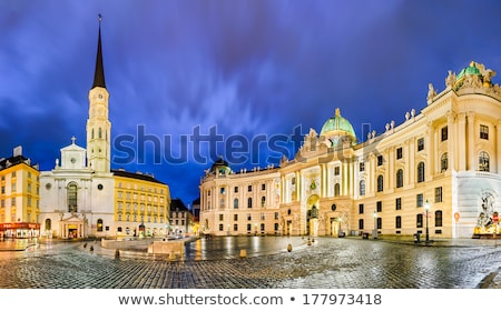 Stock fotó: St Michaels Church Michaelerkirche In Vienna Austria