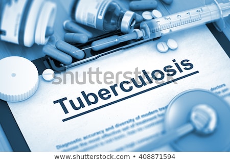 Stock photo: Tuberculosis Diagnosis Medical Concept Composition Of Medicaments