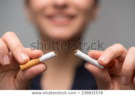 [[stock_photo]]: Quit Smoking Concept By Breaking The Cigarette